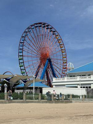 Ferris wheel - view from beach