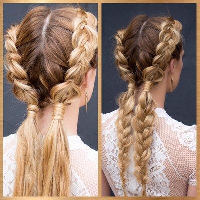 Beautiful braids for any occasion.