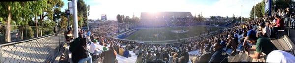 Panoramic photo, San Jose State Spartans vs. Hawaii Rainbow Warriors 2014