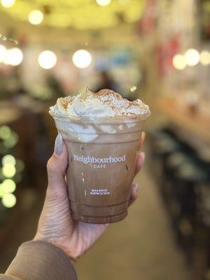 ig: @whatsviveating  |  tiramisu latte