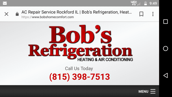 Bob's Refrigeration, Heating & Air Conditioning