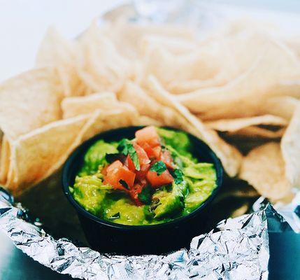 Fresh Tortilla Chips & Guacamole!