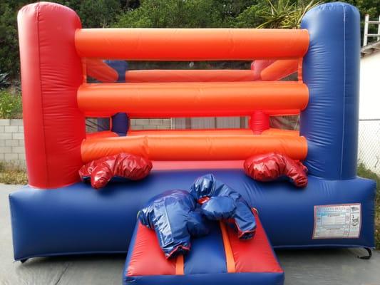 Boxing ring fun for adults and children alike