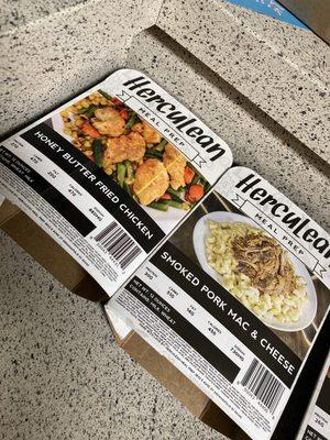 Some of the frozen meals