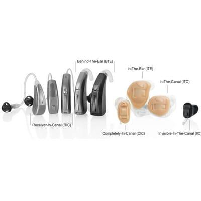 We sell hearing aids in all shapes and sizes to fit your hearing loss and your cosmetic desires.