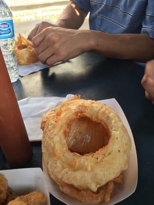 Giant onion rings