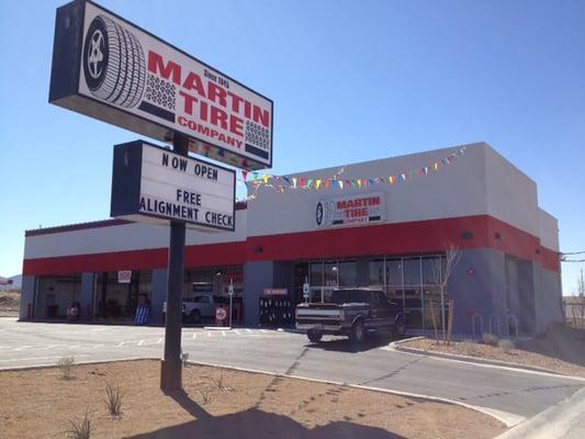 Exterior of Martin Tire Company 910 Talbot. Grand Opening 2012