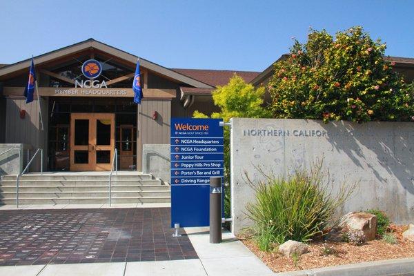 NCGA Headquarters has been at Poppy Hills Golf Course since the NCGA purchased the land and built the golf course in 1986.