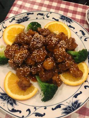 Sesame chicken