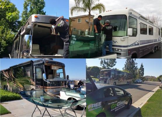 RV Windshield Replacements