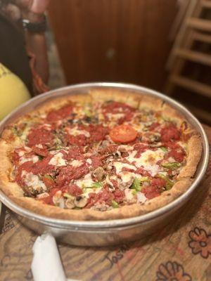 Chicago Deep Dish Pizza - Large