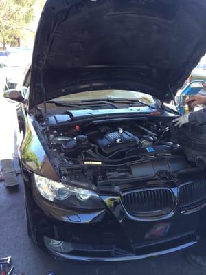 Getting my e92 maintenance