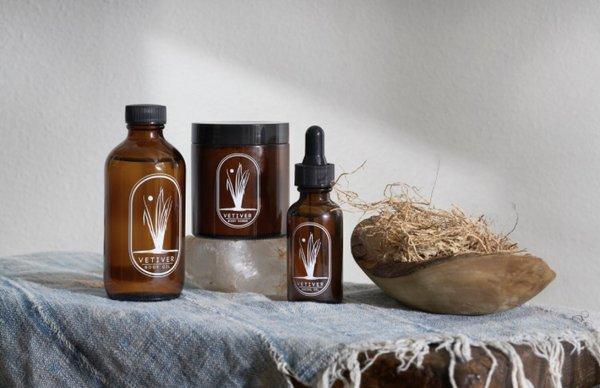 The Vetiver trio. Handmade in Austin by Carrie Sexton.