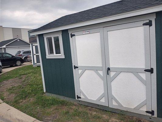 Tuff Shed pro ranch, 8' x 12', call Tom at, 630-370-7978.