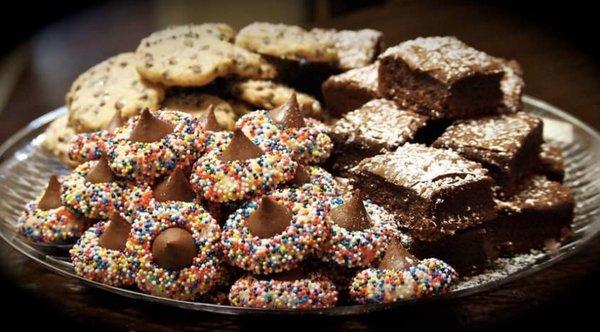 Assorted cookies