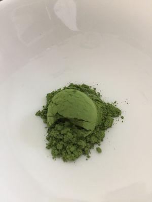 1/2 tsp matcha. heat water to about 170 F (don't boil). Pour 3 oz of hot water and whisk or use frother until frothy. Add up to 5 oz water