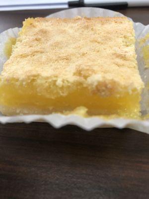 Up close Lemon Bar