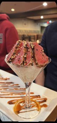 Not your typical tuna martini, but oh so good.