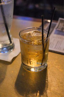 Bourbon on the rocks