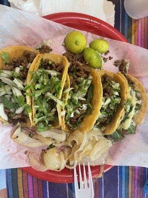 Tacos de bistec