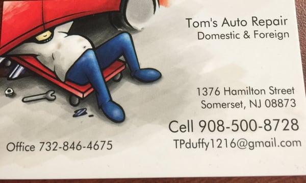 Tom's Auto Repair Domestic & Foreign