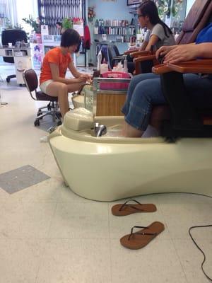 Pedi time