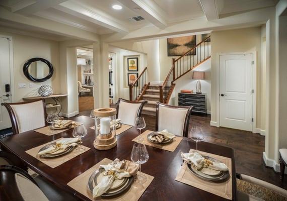 Entertain away in this Umbria Plan 2 dining room!