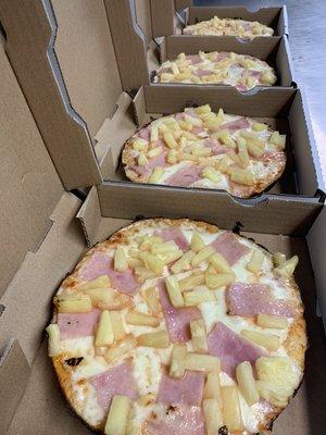 Pizza hawaiana