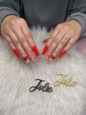 Valentine's nail set