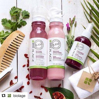 Do you know about Biolage RAW? It's 99% organic with natural origins. The best!