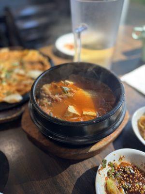 Beef Kimchi Tofu Stew