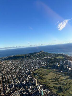 Diamond Head And Honolulu