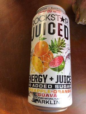 Rockstar juiced (2.89) too sweet, artificial sweeter