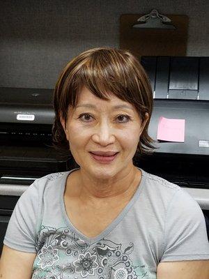 Nancy Kai - She's a great employee and has been working for us over 15 years!  She speaks Mandarin and works part-time.