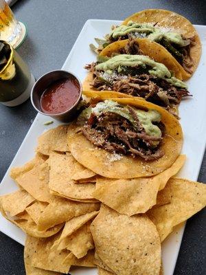 Brisket tacos