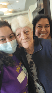 The nurses and Grandma