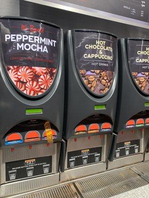 Delicious hot drinks