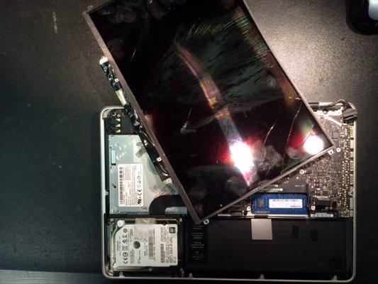 Computer Screen repairs. Give us a call and we will help you with any issues.