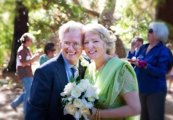 Lars and Colleen on their wedding day 3