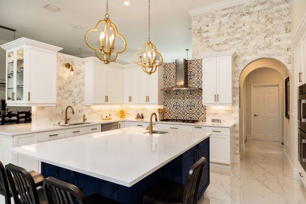 White Marble Countertop