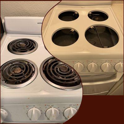 Full Deep Cleaning includes Stove/oven