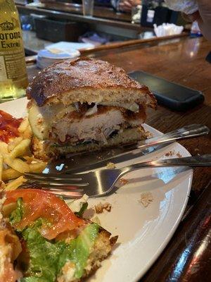 Yardbird sandwich- unbelievably the whole thick chicken breast