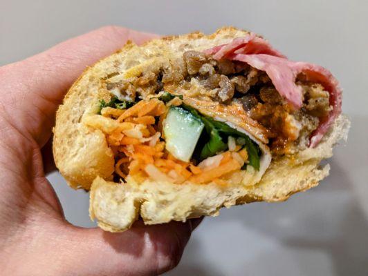 January 26, 2024; Traditional Banh Mi Sandwich ($10.75).