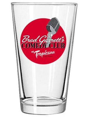 Brad Garrett Comedy Club - Custom Glassware