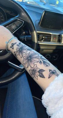 Arm tattoo