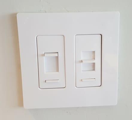 My new LED dimmer switches