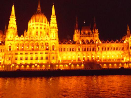 Parliament Building in Budapest, Hungary .  Just one of the many interesting sites on a Danube river cruise.