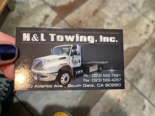 H & L Towing