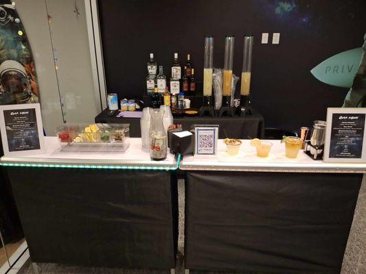 Just you everyday corporate mixer!  (3 hr price starting at $500!!!)