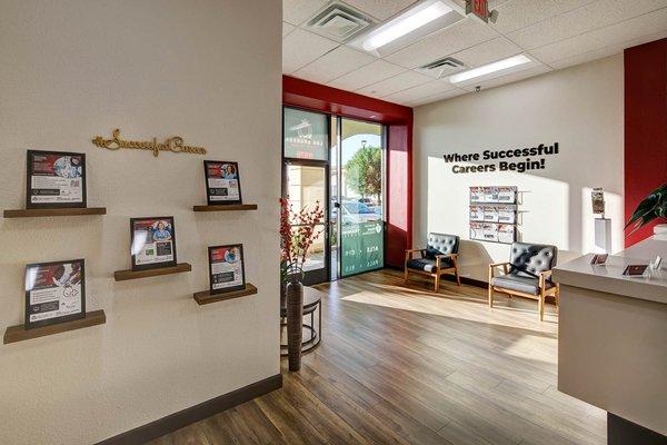 Los Angeles Career College Reception Area